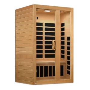 DYN-6229-01LowEMF_1 Dynamic Serena 2 Person Low EMF FAR IR Sauna DYN-6229-01