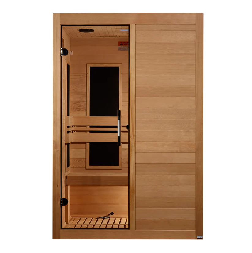 Dynamic Lucca Elite - 2 Person Ultra Low EMF FAR IR Sauna DYN-6215-05 Elite