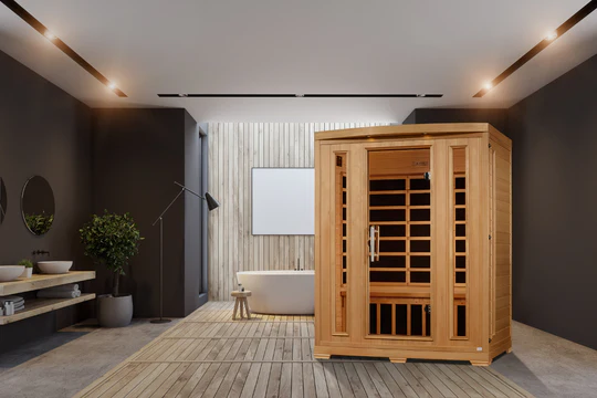 Pro 6 Melanie 3 Per Near Zero EMF FAR Infrared Sauna P6-H306-02