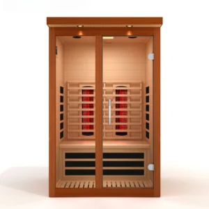 07 Dynamic "Llumeneres" 2 Person Full Spectrum Nero Zero EMF FAR IR Sauna