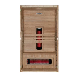 Dynamic Santorini 1-2 Person Full Spectrum Near Zero EMF FAR IR Sauna