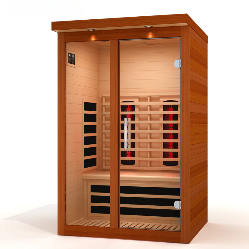 DYN-6215-03_SJ-8277_2 Dynamic "Llumeneres" 2 Person Full Spectrum Nero Zero EMF FAR IR Sauna
