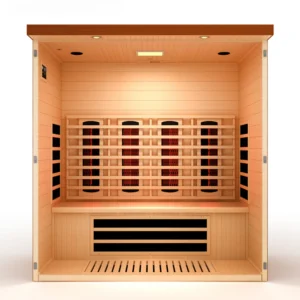 Dynamic Vila Grande 4 Person Full Spectrum Nero Zero EMF FAR IR Sauna