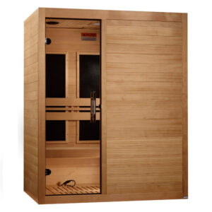 Maxxus "S-Line" 3 Person Ultra Low EMF FAR IR Sauna