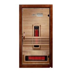Dynamic Santorini 1-2 Person Full Spectrum Near Zero EMF FAR IR Sauna
