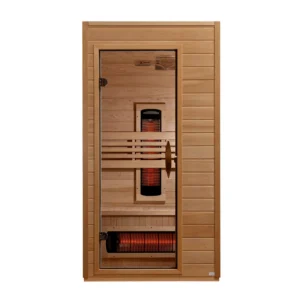 Dynamic Martin 1-2 Person Full Spectrum Near Zero EMF FAR IR Sauna