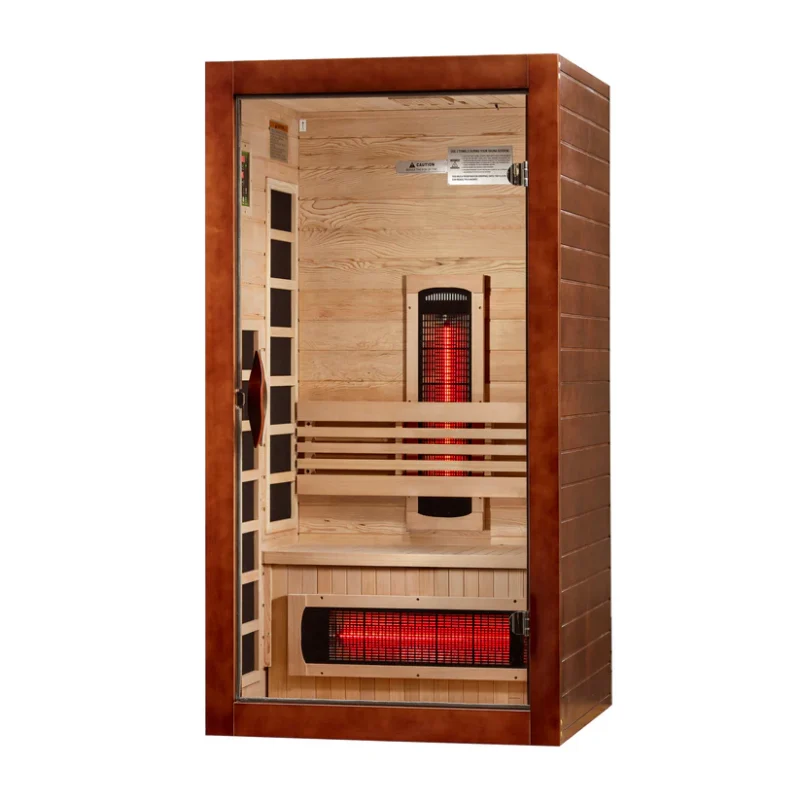 Dynamic Santorini 1-2 Person Full Spectrum Near Zero EMF FAR IR Sauna