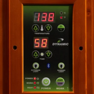 Dynamic "Venice Limited Elite" 2 Person Ultra Low EMF FAR IR Sauna DYN-6210-04 Elite