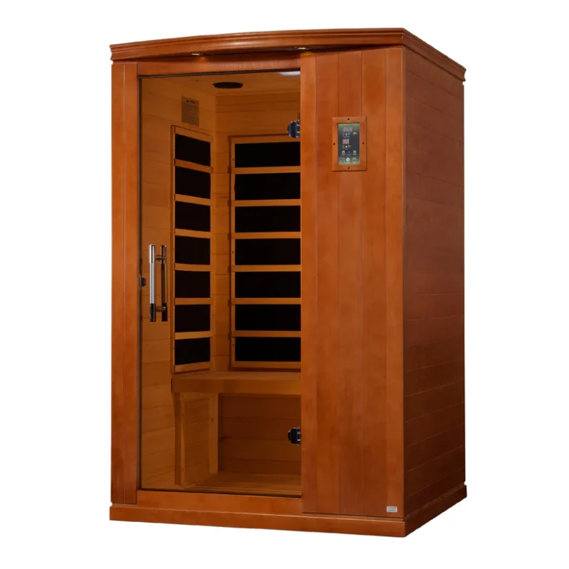 Dynamic "Venice Limited Elite" 2 Person Ultra Low EMF FAR IR Sauna DYN-6210-04 Elite