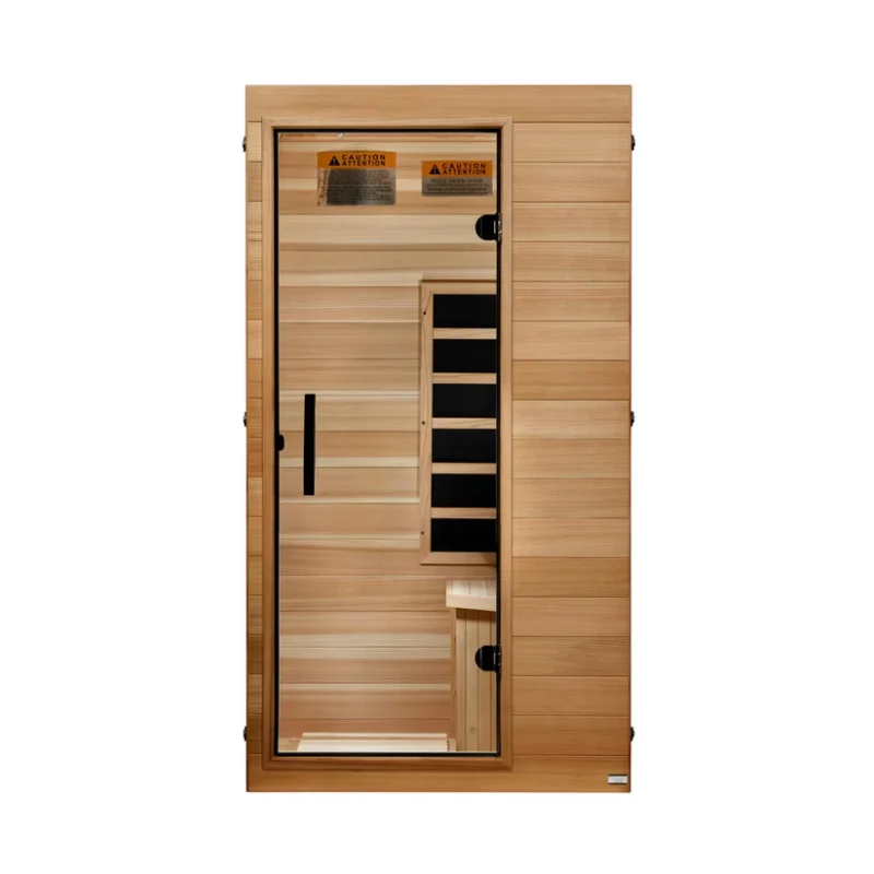 Dynamic "Milan" 1 Person (Compact) Ultra Low EMF FAR Infrared Sauna DYN-1101-01 Elite