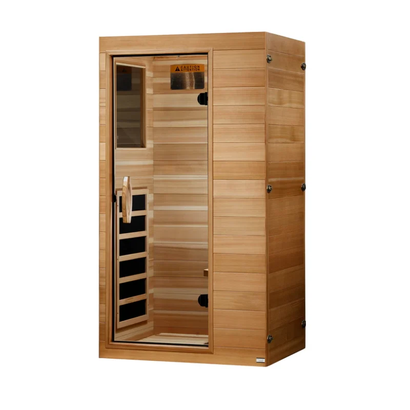 Dynamic "Milan" 1 Person (Compact) Ultra Low EMF FAR Infrared Sauna DYN-1101-01 Elite